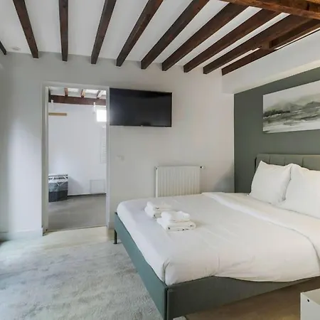 Appartement Duplex Avec Terrasse #8 Pers #pantheon#la Sorbonne Parijs