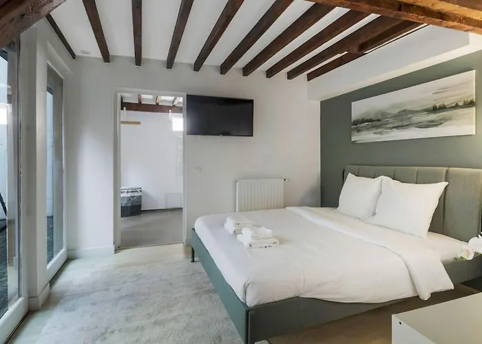 Apartamento Duplex Avec Terrasse #8 Pers #panthéon#la Sorbonne París