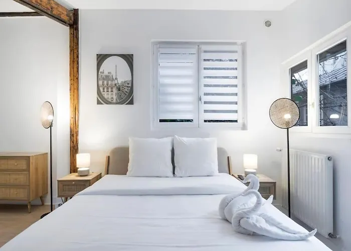 Apartamento Duplex Avec Terrasse #8 Pers #panthéon#la Sorbonne