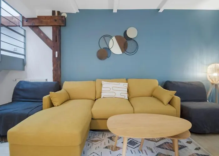 Apartamento Duplex Avec Terrasse #8 Pers #panthéon#la Sorbonne